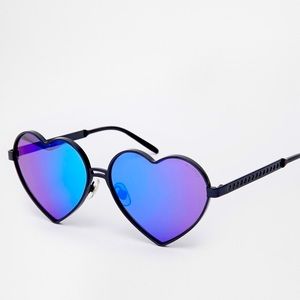 ISO Wildfox Lolita Deluxe Heart Sunglasses any color